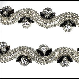 New beautiful rhinestone for a bridal dress